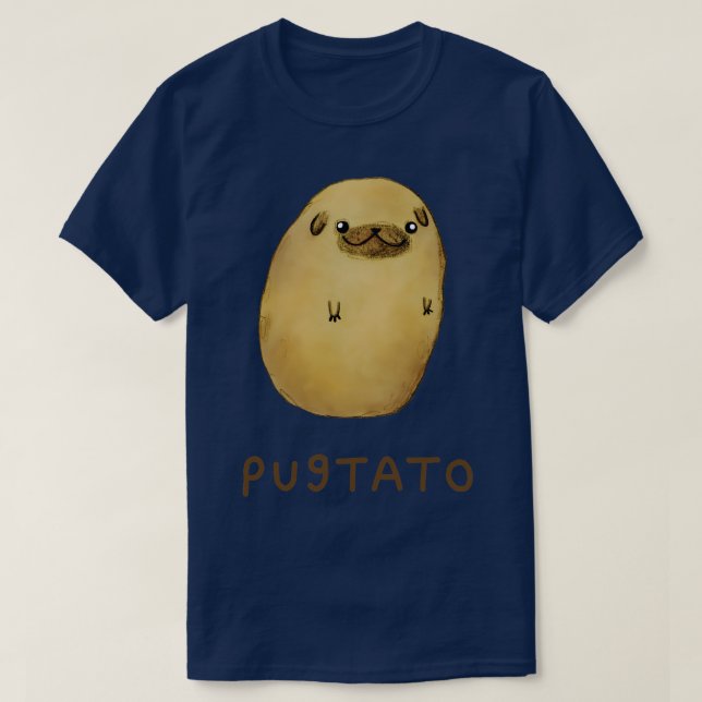 Camiseta Pugtato (Diseño del anverso)