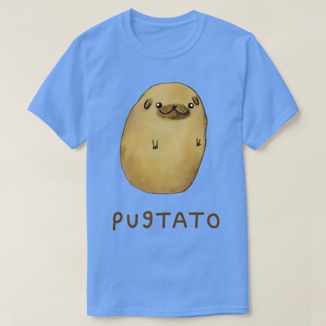 Camiseta Pugtato (Diseño del anverso)
