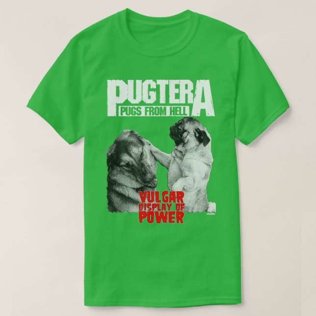 CAMISETA PUGTERA (Diseño del anverso)