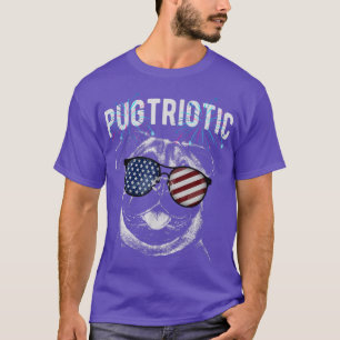 Camiseta Pugtriotic Patriotic Pug U