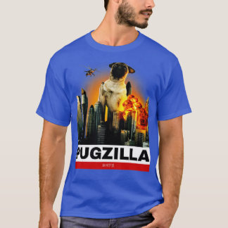 Camiseta PUGZILLA - Gracioso pug para los amantes del perro