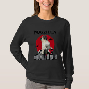 Camiseta Pugzilla Pug Mom Pug Dad Pug Animal