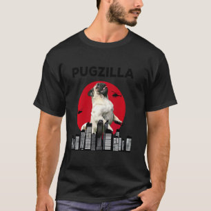 Camiseta Pugzilla Pug Mom Pug Dad Pug Animal