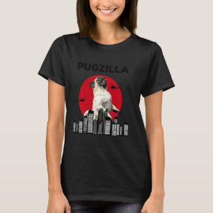 Camiseta Pugzilla Pug Mom Pug Dad Pug Animal