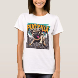 Camiseta Pugzilla: The Snuggle Queen