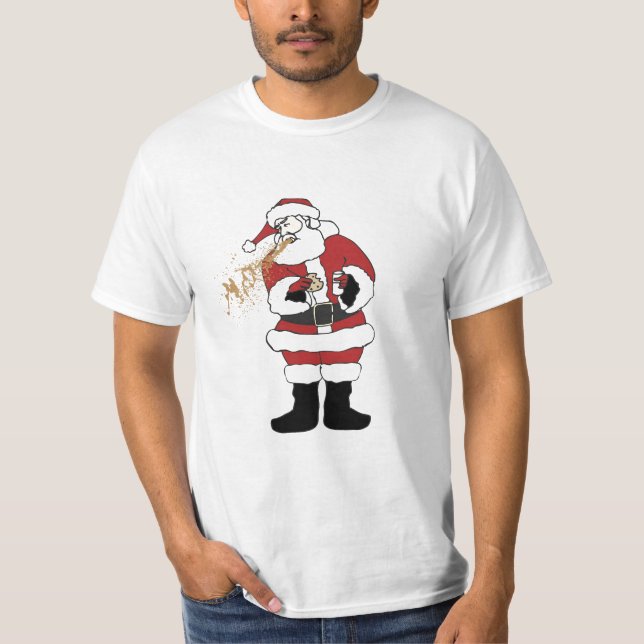 Camiseta Puking de Santa (Anverso)