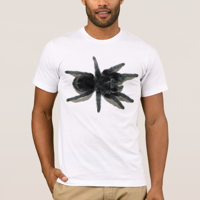 Camiseta Pulchra de Grammostola (negro brasileño) (Anverso)