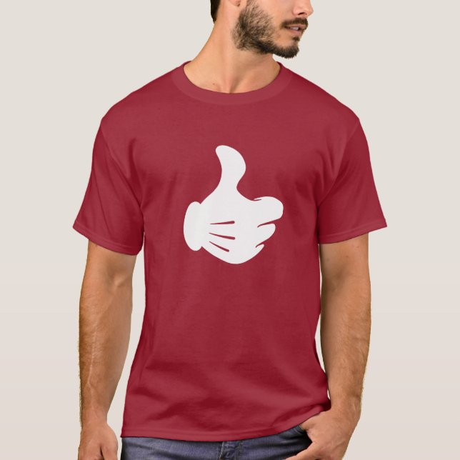 CAMISETA ¡PULGARES PARA ARRIBA! (Anverso)