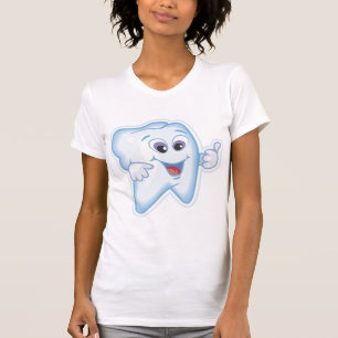 Camiseta ¡Pulgares para arriba para la higiene dental!