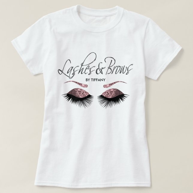 Camiseta Pulgas y entrecamas - Rosa polvoriento (Diseño del anverso)