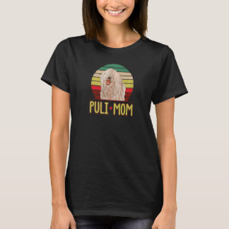 Camiseta Puli Mom Cute Retro Cordón Húngaro Perro Reloj