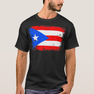 Camiseta Pullover de bandera de Puerto Rico