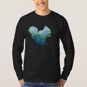 Camiseta Pullover de la ardilla forestal