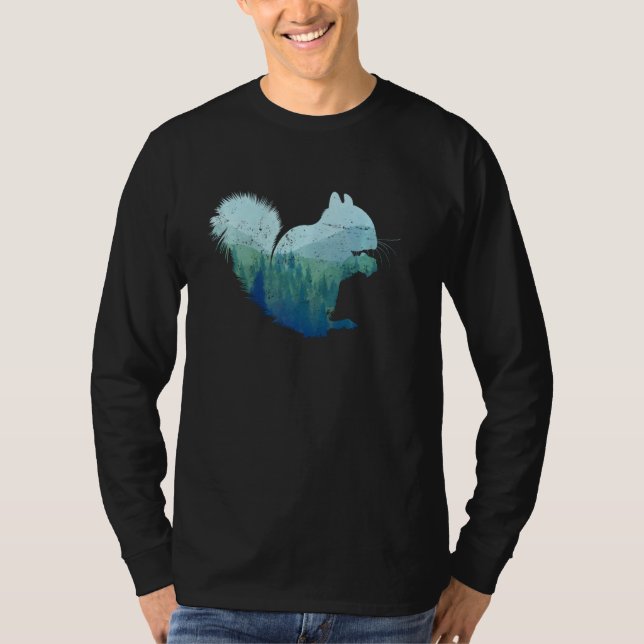 Camiseta Pullover de la ardilla forestal (Anverso)