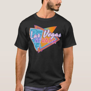 Camiseta Pullover de retroceso de vintage de Las Vegas Neva