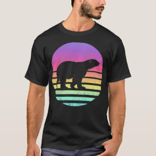 Camiseta Pullover gráfica clásica de regalo de oso polar
