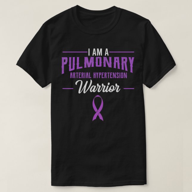 Camiseta Pulmonary Arterial Hypertension Awareness Supporte (Diseño del anverso)