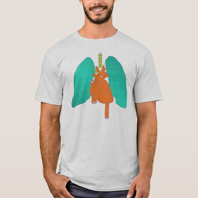 Camiseta Pulmones del corazón (Anverso)