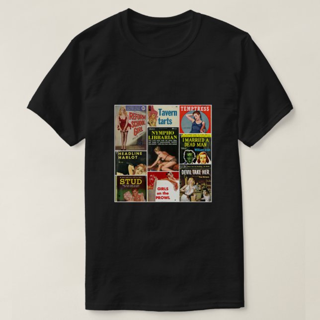 Camiseta Pulp Fiction Dance v7 Classic (Diseño del anverso)