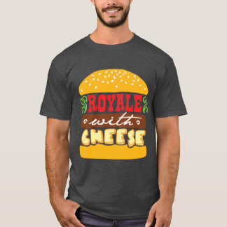 Camiseta Pulp Fiction Royale con regalo de queso