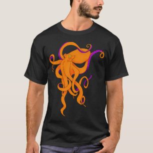 Camiseta Pulpito Naranja