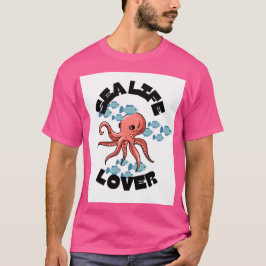 Camiseta pulpo amante de la vida marina