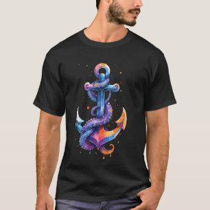 Camiseta pulpo ancla marítimo