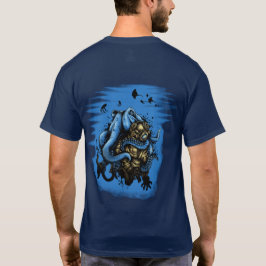Camiseta Pulpo Ataque Buzo Mar Profundo Oceánico N