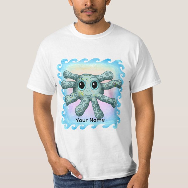 Camiseta Pulpo Bebé (Anverso)