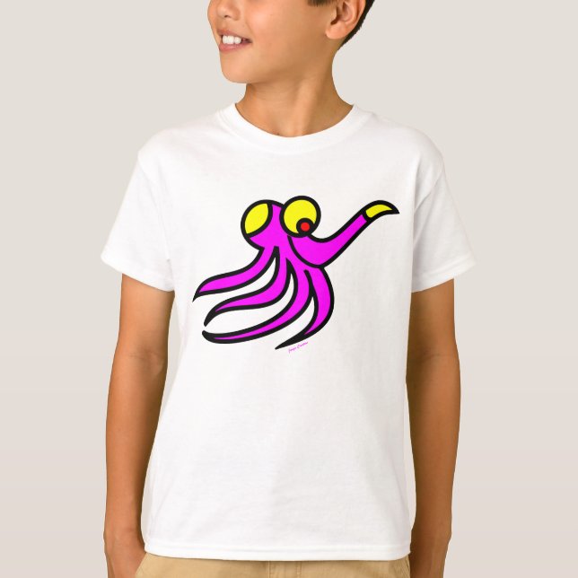 Camiseta pulpo-camisa (Anverso)