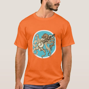 Camiseta Pulpo con banjo