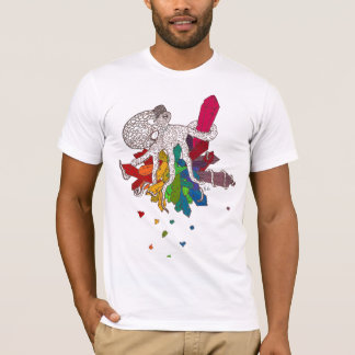 Camiseta Pulpo con cristales