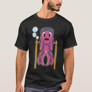 Camiseta Pulpo culturista flexiones Culturismo