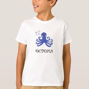 Camiseta Pulpo de Dibujos Animados