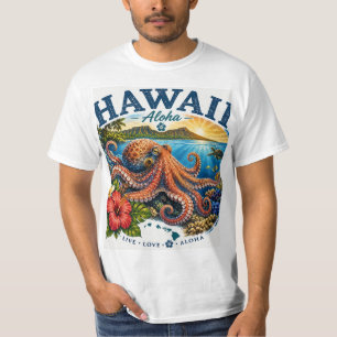 Camiseta Pulpo de Hawái