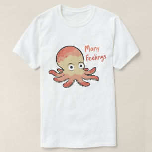 Camiseta Pulpo de Muchos Sentimientos