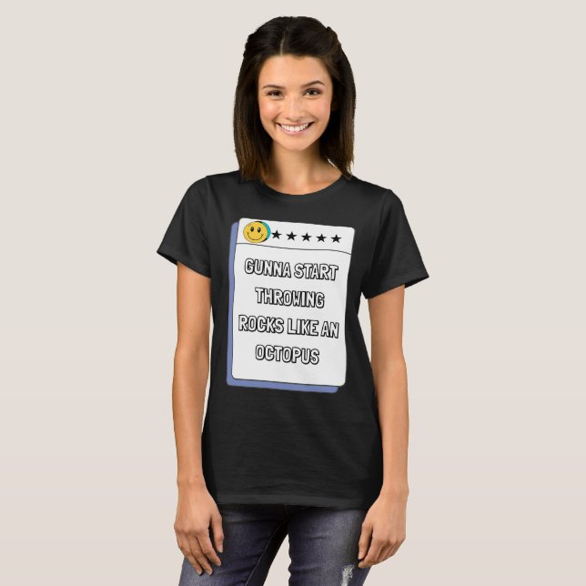 Camiseta Pulpo de Rocas (Anverso completo)