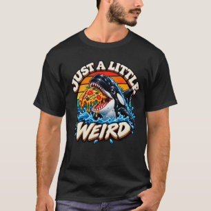 Camiseta Pulpo Divertido Comiendo Pizza
