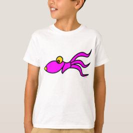 Camiseta pulpo gracioso de jangocreate
