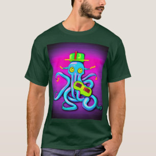 Camiseta pulpo lindo