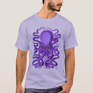 Camiseta Pulpo morado