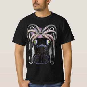 Camiseta Pulpo o Calamar Gigante, Animal de Vida Marina Ant
