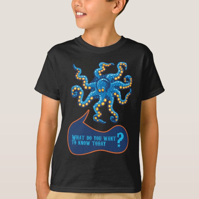 Camiseta Pulpo psíquico (Anverso)