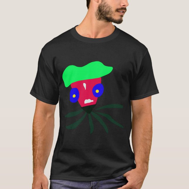 Camiseta Pulpo Rey Divertido (Anverso)