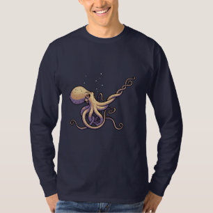 Camiseta Pulpo sutil de la guitarra