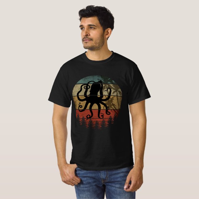 CAMISETA PULPO VINTAGE (Anverso completo)