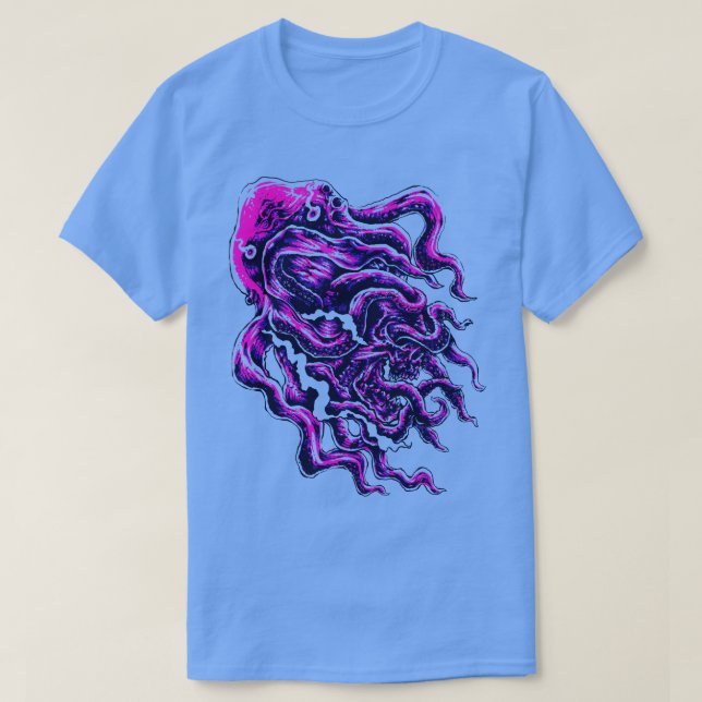 Camiseta Pulpo violento (Diseño del anverso)