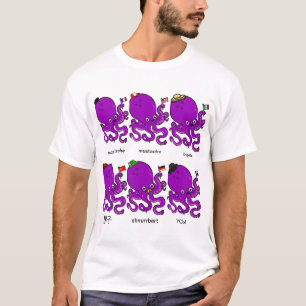 Camiseta Pulpos Mustached nacionales