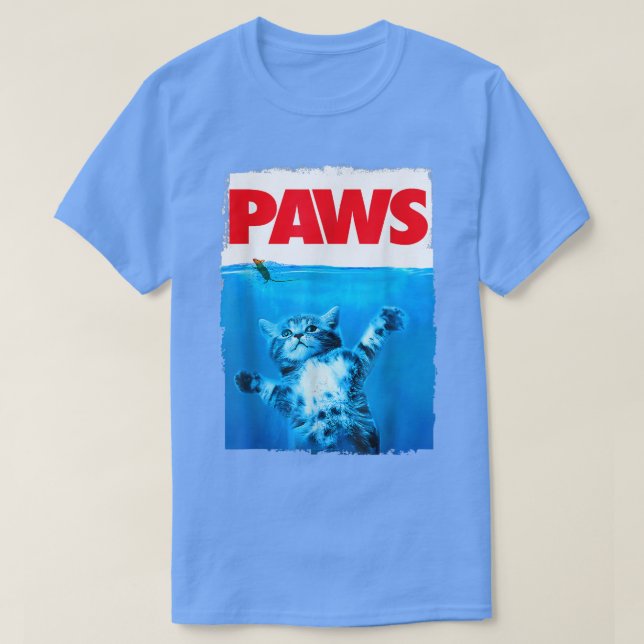 Camiseta Pulsa la parte superior del gato y el ratón, diver (Diseño del anverso)