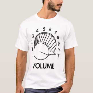Camiseta Pulsación De Volumen Hasta 11 Papel Espinal Inspir